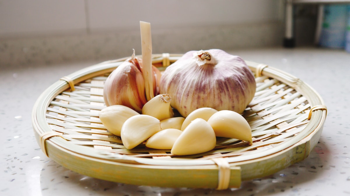 Pane all'aglio tostato croccante